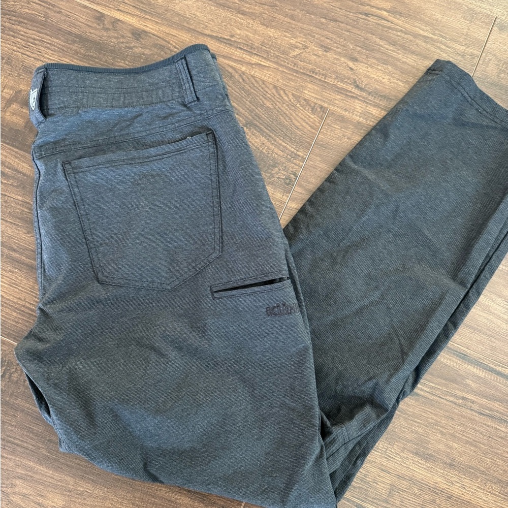 Kuhl Deceptr Pants Outdoor Camping Hiking Blue Men's Size 36x31 Read Below